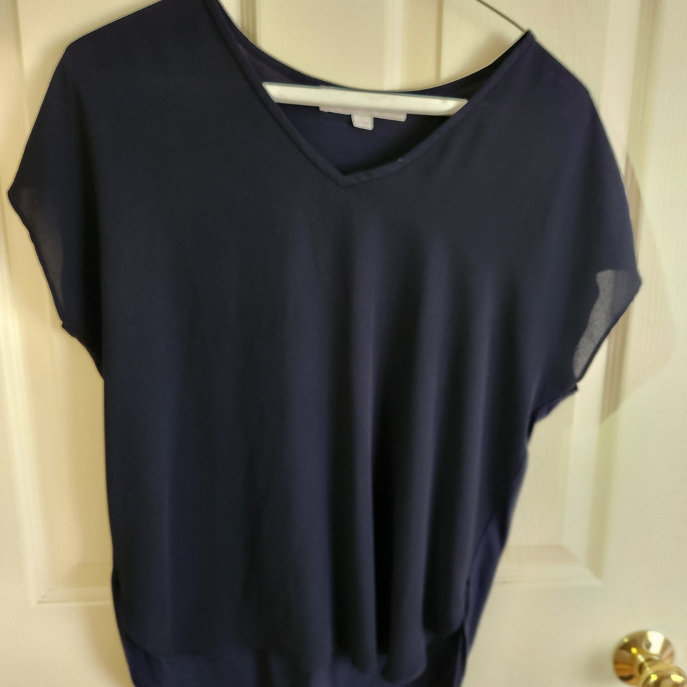 LOFT Deep Blue Women's Blouse
